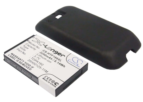 3.7V, Li-ion, 2200mAh, SmartPhone battery fits Htc, 35h00125-11m, F3188, Rome, 8.14Wh Mobile, SmartPhone Cameron Sino Technology Limited (Smartphone)