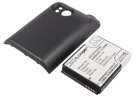 3.7V, Li-ion, 2400mAh, SmartPhone battery fits Verizon, 35h00142-02m, Adr6400, Thunderbolt, 8.88Wh Mobile, SmartPhone Cameron Sino Technology Limited (Suspended)