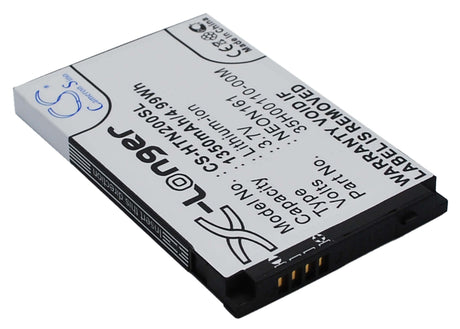 3.7V, Li-ion, 1350mAh, SmartPhone battery fits Htc, 35h00110-00m, Neon 200, Neon 400, 5Wh Mobile, SmartPhone Cameron Sino Technology Limited (Smartphone)