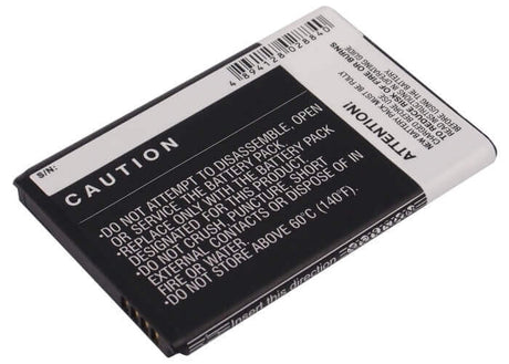 3.7V, Li-ion, 1600mAh, SmartPhone battery fits Htc, 35h00123-00m, T7377, Tilt 2, 5.92Wh Mobile, SmartPhone Cameron Sino Technology Limited (Suspended)
