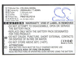 3.7V, Li-ion, 2000mAh, Hotspot battery fits Huawei, Pbd10lpz10, 303hw, Gl10p, 7.40Wh Hotspot Cameron Sino Technology Limited