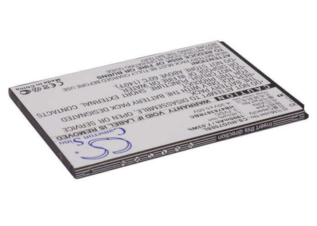 3.7V, Li-ion, 1900mAh, SmartPhone battery fits Huawei, Hb476387rbc, Ascend G750, Ascend G750-t00, 7.03Wh Mobile, SmartPhone Cameron Sino Technology Limited (Smartphone)
