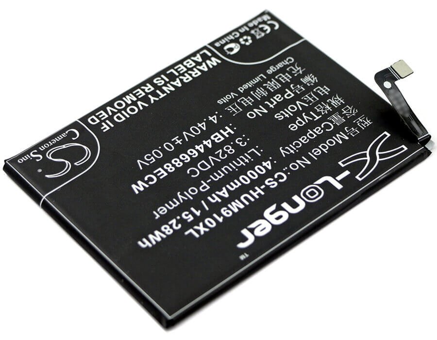 3.82V, Li-Polymer, 4000mAh, SmartPhone battery fits Huawei, Hb446688ecw, Ascend Mate 9 Pro, Lon-al00, 15.28Wh Mobile, SmartPhone Cameron Sino Technology Limited (Smartphone)