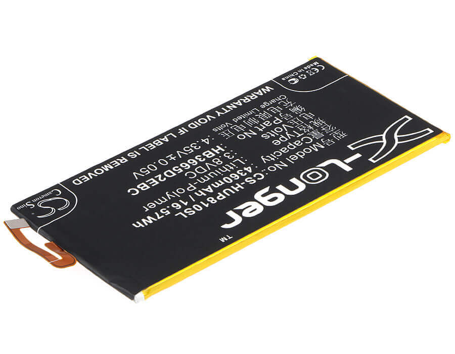 3.8V, Li-Polymer, 4360mAh, SmartPhone battery fits Huawei, Hb3665d2ebc, Ascend P8 Max, Dav-703l, 16.57Wh Mobile, SmartPhone Cameron Sino Technology Limited (Smartphone)