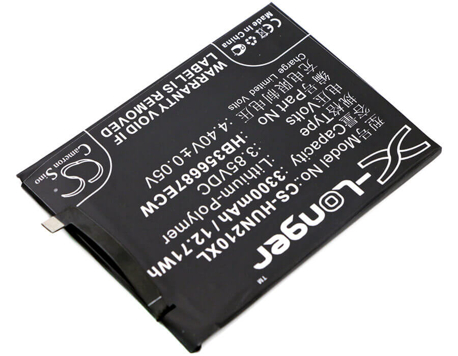 3.85V, Li-Polymer, 3300mAh, SmartPhone battery fits Huawei, Hb356687ecw, Bac-al00, Bac-l23, 12.71Wh Mobile, SmartPhone Cameron Sino Technology Limited (Smartphone)