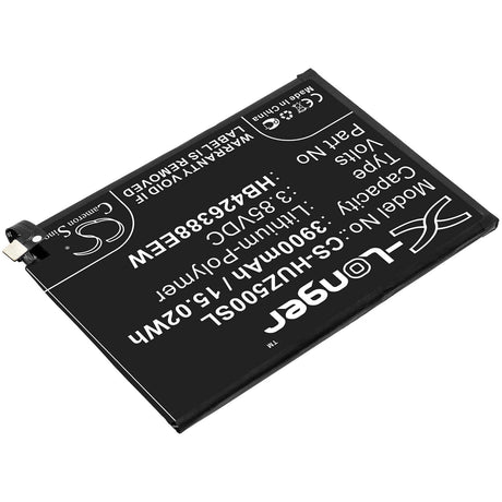 3.85V, Li-Polymer, 3900mAh, SmartPhone battery fits Huawei, Hb426388eew, Changxiang 20 Pro, Dvc-an00, 15.02Wh Mobile, SmartPhone Cameron Sino Technology Limited (Smartphone)
