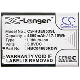 3.8V, Li-ion, 4500mAh, Hotspot battery fits Huawei, Hbc04666rdw, E5573s-852, E5573s-853, 17.10Wh Hotspot Cameron Sino Technology Limited
