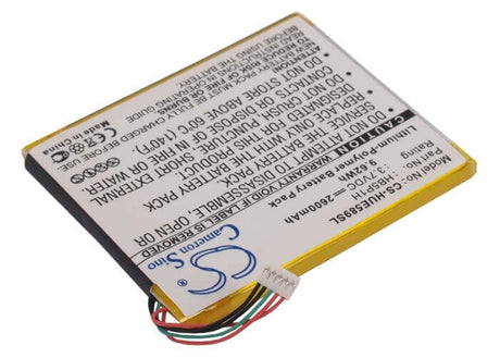 3.7V, Li-Polymer, 2600mAh, Hotspot battery fits Optus, Telekom, Huawei, Hb5p1h, E5776, E5776s, 9.62Wh Hotspot Cameron Sino Technology Limited