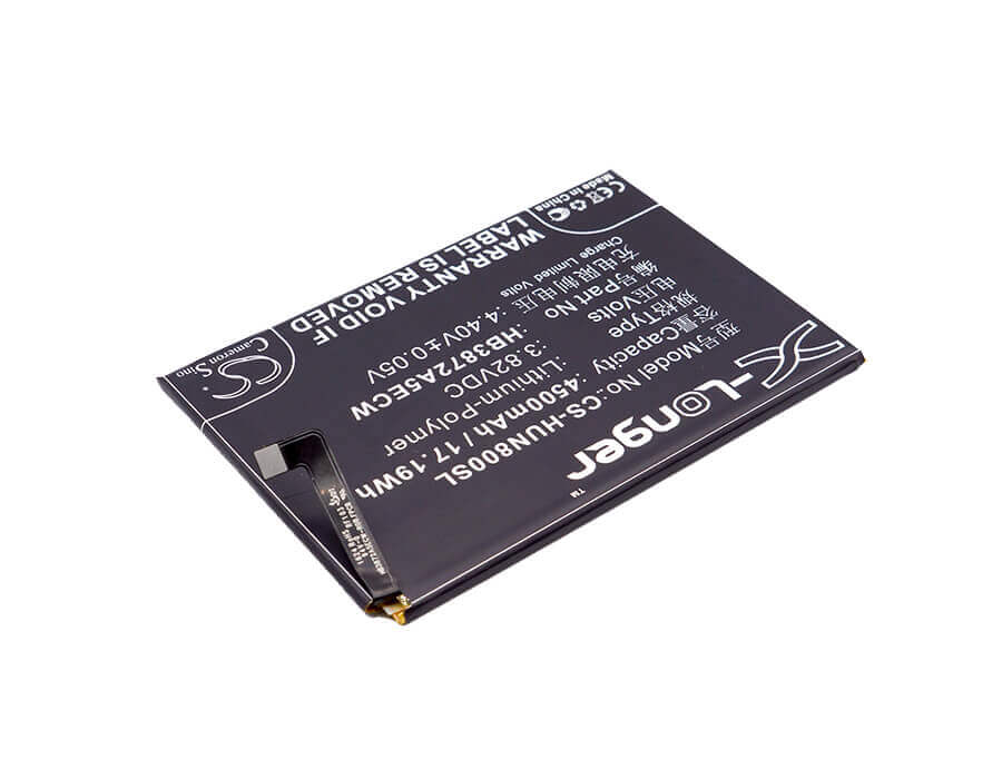 3.82V, Li-Polymer, 4500mAh, SmartPhone battery fits Huawei, Hb3872a5ecw, Edi-al10, Edi-dl00, 17.19Wh Mobile, SmartPhone Cameron Sino Technology Limited (Smartphone)