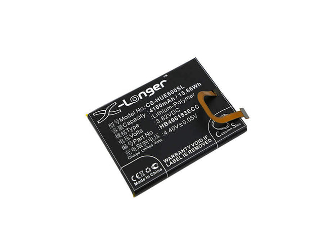 3.82V, Li-Polymer, 4100mAh, SmartPhone battery fits Huawei, Hb496183ecc, Enjoy 6, Enjoy 6 Dual Sim, 15.66Wh Mobile, SmartPhone Cameron Sino Technology Limited (Smartphone)