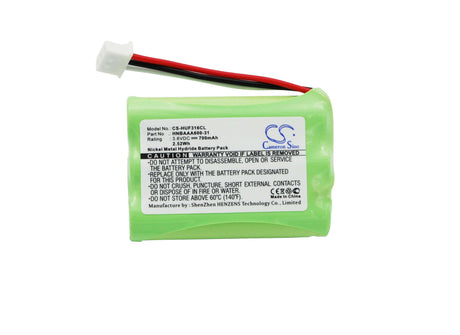 3.6V, Ni-MH, 700mAh, Cordless Phone battery fits Huawei, Hnbaaa600-31, F202, F316, 2.52Wh Cordless Phone Cameron Sino Technology Limited (Cordless Phone)