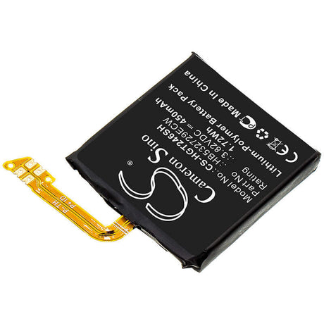 3.82V, Li-Polymer, 450mAh, Smartwatch battery fits Huawei, Hb532729ecw, Gt2 46mm, Gt2 Pro, 1.72Wh Smartwatch Cameron Sino Technology Limited
