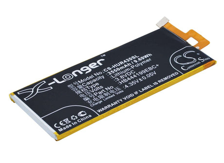 3.8V, Li-Polymer, 2550mAh, SmartPhone battery fits Huawei, Hb444199ebc+, C8818, Chc-u01, 9.69Wh Mobile, SmartPhone Cameron Sino Technology Limited (Smartphone)