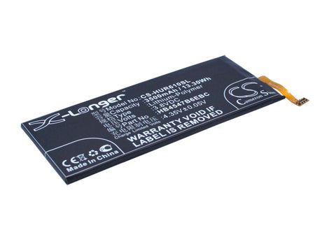 3.8V, Li-Polymer, 3500mAh, SmartPhone battery fits Huawei, Hb4547b6ebc, Ascend Gx1, Ascend Gx1 Dual Sim, 13.3Wh Mobile, SmartPhone Cameron Sino Technology Limited (Smartphone)