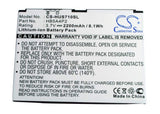 Battery For Huawei Ideos S7 Tablet, Ideos S7-105, Smarkit S7 3.7v, 2200mah - 8.14wh Batteries for Electronics Cameron Sino Technology Limited (Suspended)   