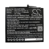 3.8V, Li-Polymer, 7150mAh, Tablet battery fits Huawei, Hb27d8c8ecw-12, Matepad Pro, Mrx-al09, 27.17Wh Tablet Cameron Sino Technology Limited