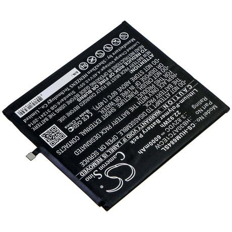 3.82V, Li-Polymer, 6000mAh, Tablet battery fits Huawei, Hb30a7c1ecw, Mediapad M6 8.4, Vrd-al09, 22.92Wh Tablet Cameron Sino Technology Limited