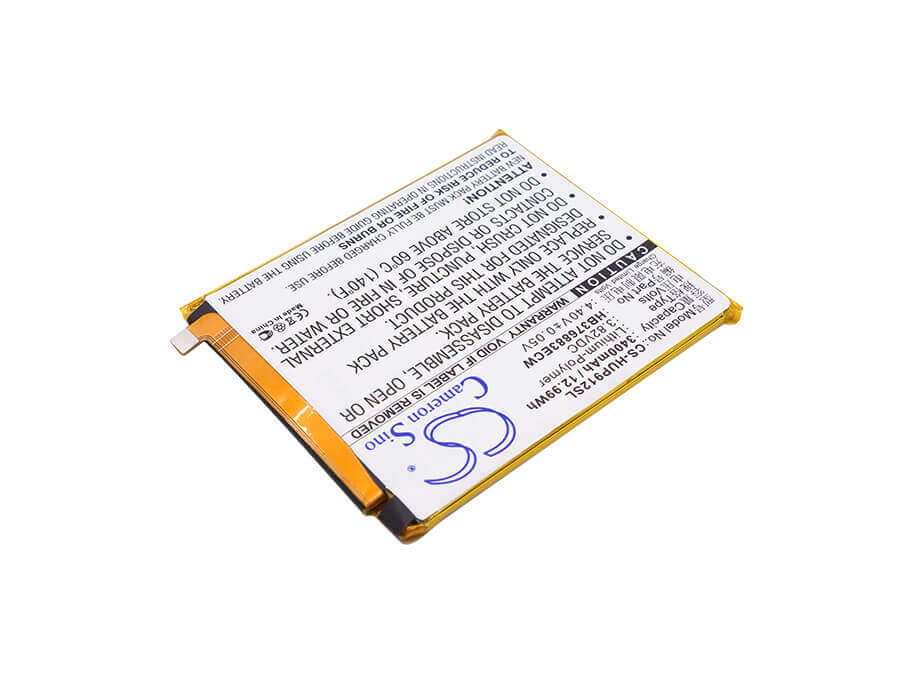 3.82V, Li-Polymer, 3400mAh, SmartPhone battery fits Huawei, Hb376783ecw, Ascend P9 Plus, P9 Plus, 12.99Wh Mobile, SmartPhone Cameron Sino Technology Limited (Smartphone)