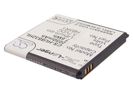 3.7V, Li-ion, 2050mAh, SmartPhone battery fits Huawei, Hb5r1, Ascend G500d, Ascend G600, 7.59Wh Mobile, SmartPhone Cameron Sino Technology Limited (Suspended)