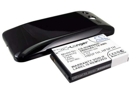 3.7V, Li-ion, 2800mAh, SmartPhone battery fits Huawei, Hb5f1h, Honor, M886, 10.36Wh Mobile, SmartPhone Cameron Sino Technology Limited (Suspended)