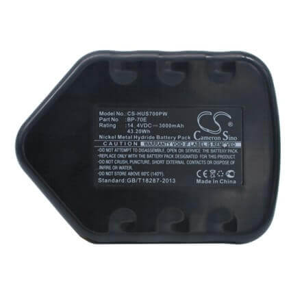 14.4V, Ni-MH, 3000mAh, Power Tools battery fits Huskie, Izumi, Bp-70e, Rec-s3550, 43.2Wh Power Tools Cameron Sino Technology Limited (Power Tools)