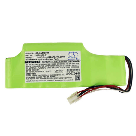 12.0V, Ni-MH, 4000mAh, Lawn Mowers battery fits Husqvarna, 535 09 62-01, Automower G1, Automower G1 1998, 48.00Wh Lawn Mowers Cameron Sino Technology Limited