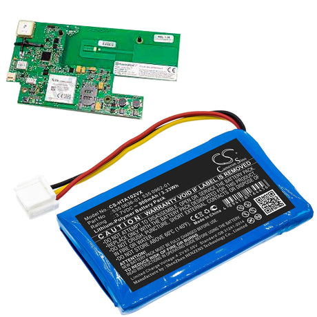 3.7V, Li-Polymer, 900mAh, Lawn Mowers battery fits Husqvarna, 535 0636-01, Gsm-gps, Modul-b, 3.33Wh Lawn Mowers Cameron Sino Technology Limited