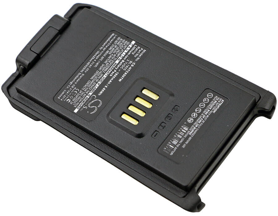 3.7V, Li-ion, 1800mAh, Two-Way Radio battery fits Hyt, Bl1805, Pt850, 6.66Wh Two-Way Radio Cameron Sino Technology Limited