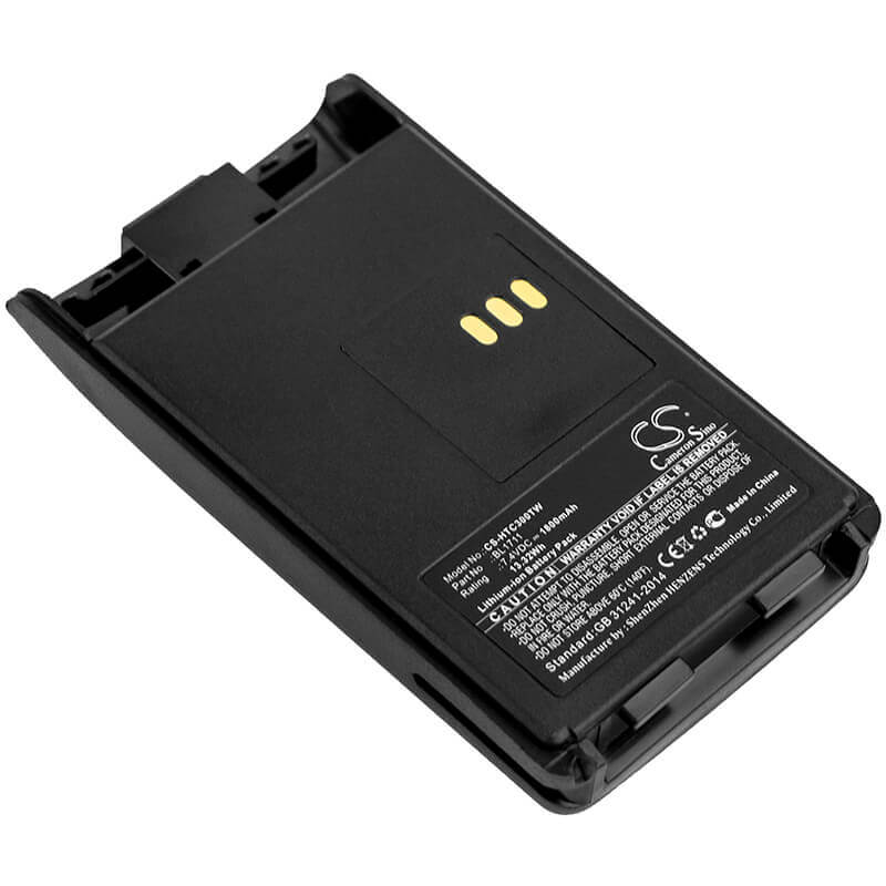 7.4V, Li-ion, 1800mAh, Two-Way Radio battery fits Bendix King, Bprp1700, Regency Rpu3000, Regency Rpu3600, 13.32Wh Two-Way Radio Cameron Sino Technology Limited (Suspended)