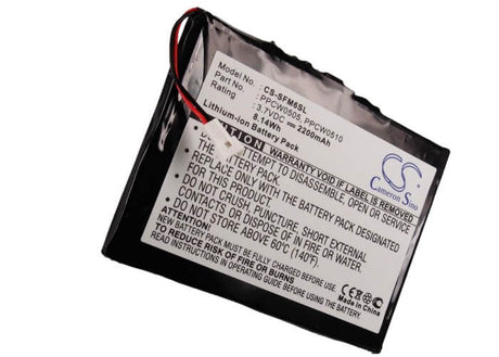 3.7V, Li-ion, 1200mAh, Media Player battery fits I-audio, Ppcw0505, X5l 30gb, 4.44Wh Media Player Cameron Sino Technology Limited