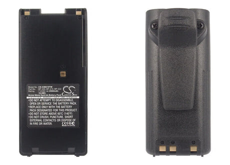 7.2V, Ni-MH, 2500mAh, Two-Way Radio battery fits Icom, Bp-209, Ic-a24, Ic-a24e, 18Wh Two-Way Radio Cameron Sino Technology Limited