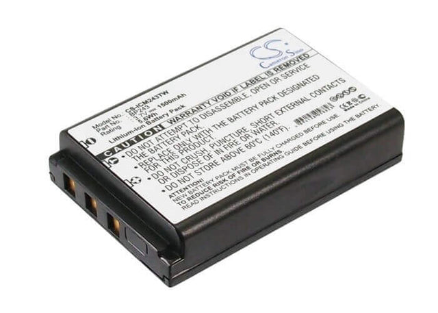 3.7V, Li-ion, 1500mAh, Two-Way Radio battery fits Icom, Bp-243, Ic-e7, Ic-p7, 5.55Wh Two-Way Radio Cameron Sino Technology Limited