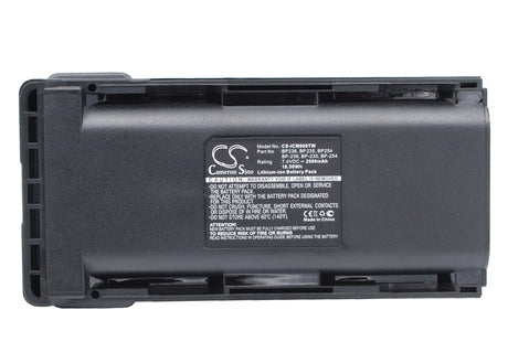 7.4V, Li-ion, 2500mAh, Two-Way Radio battery fits Icom, Bp235, Ic-f70, Ic-f70d, 18.5Wh Two-Way Radio Cameron Sino Technology Limited