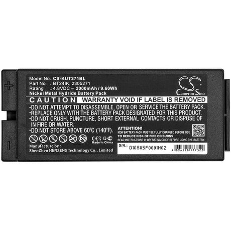 Crane Remote Battery For Ikusi Bt20k, Bt24ik, Tm70/3, Tm70/8, 4.8v, 2000mah - 9.60wh Crane Remote Control Cameron Sino Technology Limited   