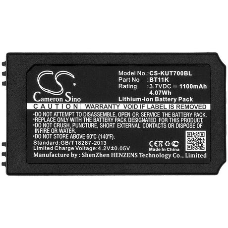 Crane Remote Control Battery For Ikusi, Ik2, T70/2, T70/2 Ikontrol 3.7v, 1100mah - 4.07wh Crane Remote Control Cameron Sino Technology Limited