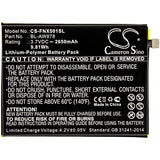 3.7V, Li-Polymer, 2650mAh, SmartPhone battery fits Infinix, Bl-aw878, Infinix Smart, X5010, 9.81Wh Mobile, SmartPhone Cameron Sino Technology Limited (Smartphone)