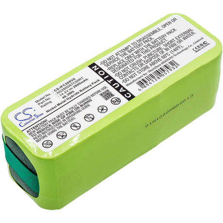 14.4V, Ni-MH, 2800mAh, Vacuum battery fits Proscenic, Agait, E-clean Ec01, 40.32Wh Vacuum Cameron Sino Technology Limited