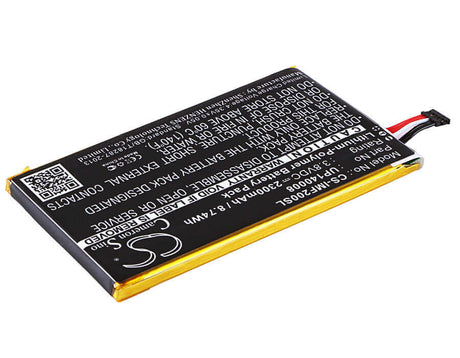 3.8V, Li-Polymer, 1800mAh, SmartPhone battery fits Infocus, Up140008, M2, 6.84Wh Mobile, SmartPhone Cameron Sino Technology Limited (Smartphone)