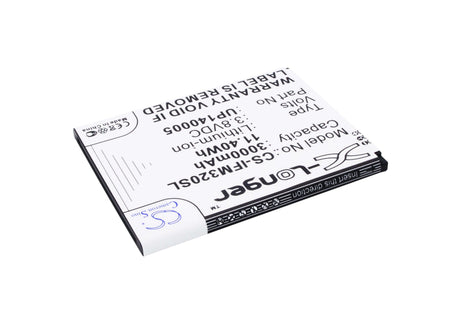 3.8V, Li-Polymer, 3000mAh, SmartPhone battery fits Infocus, Bat-07, M320, M320m, 11.4Wh Mobile, SmartPhone Cameron Sino Technology Limited (Suspended)