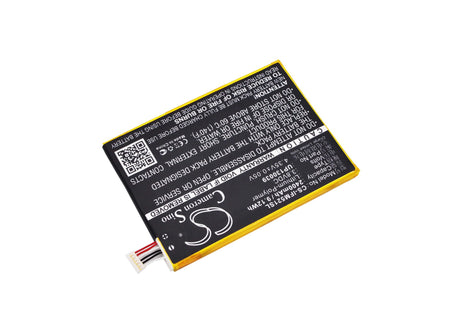 3.8V, Li-Polymer, 2400mAh, SmartPhone battery fits Infocus, Up130039, M521, 9.12Wh Mobile, SmartPhone Cameron Sino Technology Limited (Smartphone)
