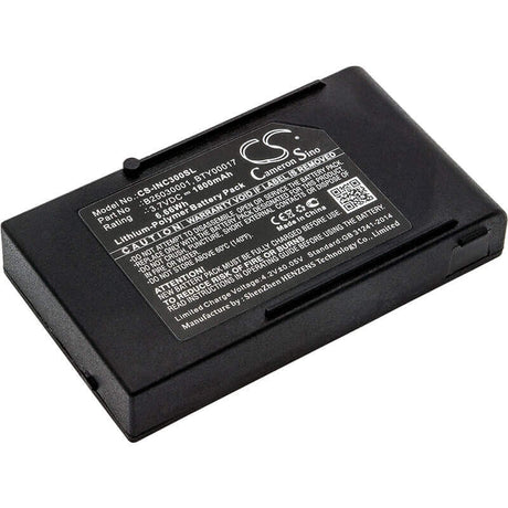 3.7V, Li-Polymer, 1800mAh, Payment Terminal battery fits Ingenico, B25030001, Db Cox3, 6.66Wh Payment Terminal Cameron Sino Technology Limited