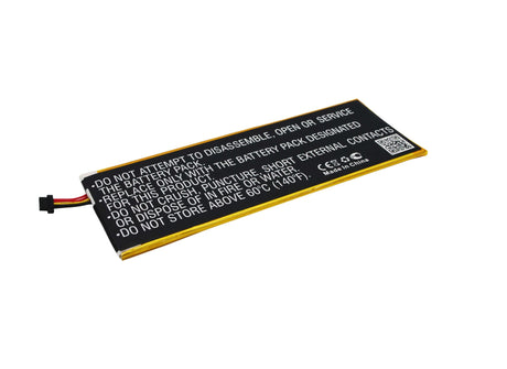 3.7V, Li-Polymer, 4000mAh, Tablet battery fits Insignia, Pr-3956155, Flex 8", Ns-15at08, 14.80Wh Tablet Cameron Sino Technology Limited