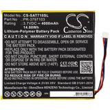 3.7V, Li-Polymer, 4000mAh, Tablet battery fits Insignia, Digiland, Pr-3797103, Dl8006, Quad Core 8", 14.80Wh Tablet Cameron Sino Technology Limited