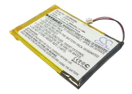 3.7V, Li-Polymer, 560mAh, Media Player battery fits Insignia, E4h04-1-r, Ns-4v24, Ns-8v24, 2.07Wh Media Player Cameron Sino Technology Limited