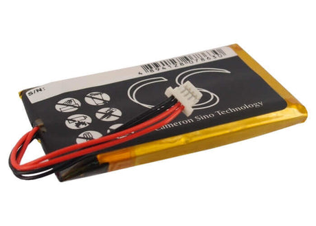 3.7V, Li-Polymer, 1300mAh, GPS battery fits Insignia, 653453(125), Ns-ncv43, 4.81Wh GPS, Navigator Cameron Sino Technology Limited