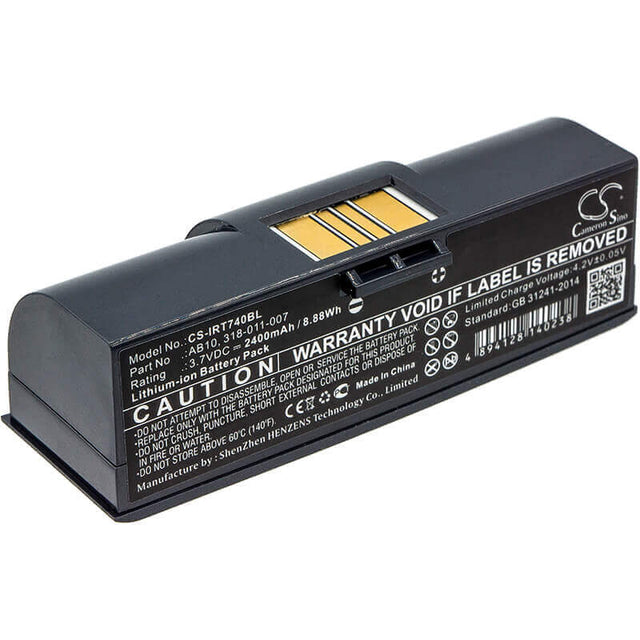 Barcode Scanner Battery For Intermec, 700 Mono, 730 Color, 3.7v, 2400mah - 16.28wh Barcode Scanner Cameron Sino Technology Limited