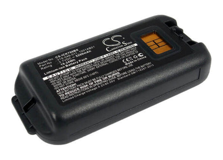 Barcode Scanner Battery For Intermec Ck70, Ck71 3.7v, 5200mah - 19.24wh Barcode Scanner Cameron Sino Technology Limited