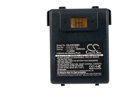 Barcode Scanner Battery For Intermec Cn70, Cn70e 3.7v, 4600mah - 17.02wh Barcode Scanner Cameron Sino Technology Limited