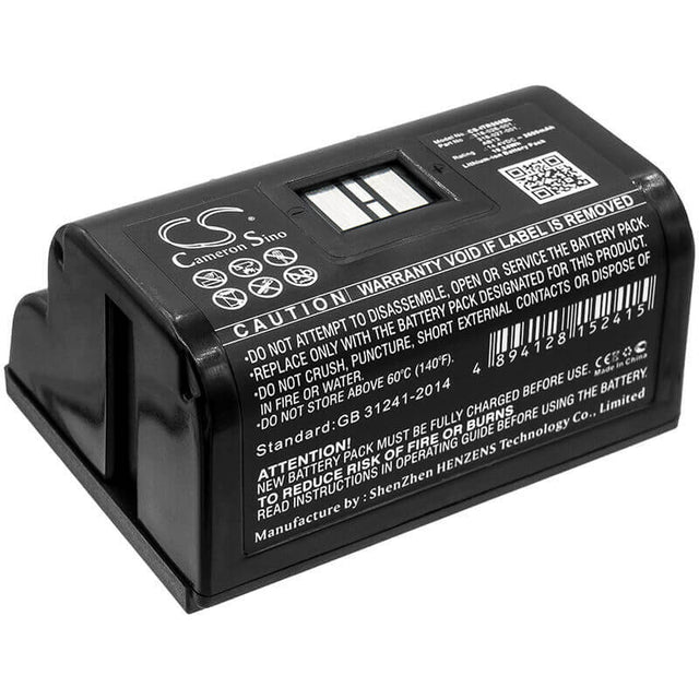 14.4V, Li-ion, 2600mAh, Portable Printer battery fits Intermec, 318-026-001, Pb50, Pb51, 37.44Wh Portable Printer Cameron Sino Technology Limited