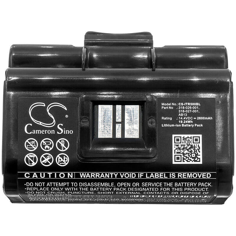 14.4V, Li-ion, 2600mAh, Portable Printer battery fits Intermec, 318-026-001, Pb50, Pb51, 37.44Wh Portable Printer Cameron Sino Technology Limited